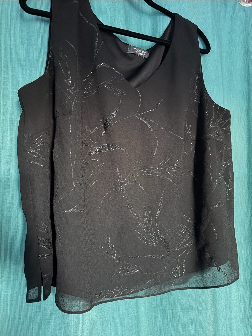 Sparkly quiet luxury sleeveless top
Fairygrunge, whimsigoth, snazzy